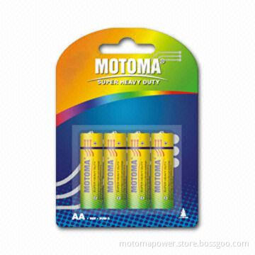 1.5V Dry Battery, AA Size, R6P, SUM-3 for Remote Control, Clock and Toys